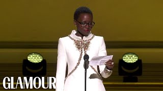 Lupita Nyong’o Shares Her Empowering Advice at the Glamour Women of the Year Awards [upl. by Nahtahoj]