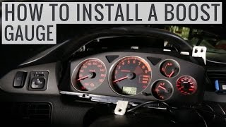 How to Install a Stealth Boost Gauge  Project Super 8 [upl. by Khosrow]