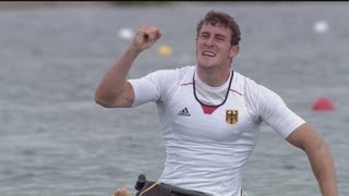 Brendel Gold  Mens Canoe Single 1000m  London 2012 Olympics [upl. by Lorrad676]