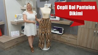 Cepli Bol Pantolon Dikimi [upl. by Grose]