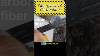 Fiberglass vs Carbonfiber Mana yang lebih kuat Hydraulic Test [upl. by Oir206]