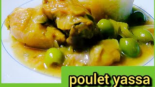 recette poulet yassa facile poulet pouletyassa [upl. by Ahselat]