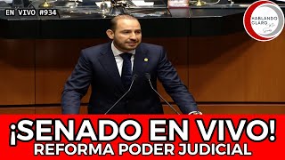 PLENO DEL SENADO EN VIVO REFORMA AL PODER JUDICIAL [upl. by Chobot270]