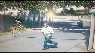 WATCH Armed robbers at Splendid Inn Premier Hotel in Pinetown [upl. by Scotti]