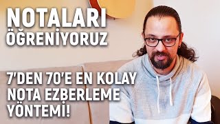 Notaları Öğreniyoruz 1 7den 70e En Kolay Nota Ezberleme Yöntemi [upl. by Ahsap]