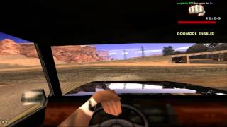 Testing Steering Wheel in GTA SA [upl. by Noslrac14]