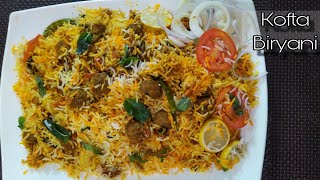 Mutton Kofta Biryani Recipe Hyderabadi Style  Ramadan Special Biryani [upl. by Thekla977]