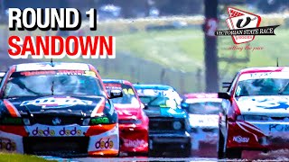 LIVE Motorsport  Victorian State Race Series Round 1 Saturday Sandown [upl. by Aimas]