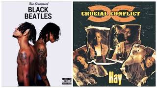 Rae Sremmurd  quotBlack Beatles Crucial Conflict remixquot [upl. by Ludlew]