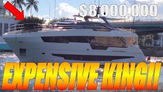 EXPENSIVE KING OF HAULOVER INLET Boats at Haulover Inlet [upl. by Yliak]