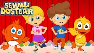 Sevimli Dostlar Şarkısı ve 75Dk Çizgi Film Çocuk Şarkıları  Kids Songs and Nursery Rhymes [upl. by Abba63]