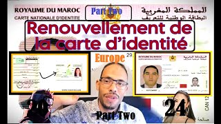 Renouvellement de la carte nationale marocaine en Europe  تجديد البطاقة الوطنية المغربية في أوروبا [upl. by Acisset]