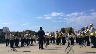 100715 Intro y MARCHA MILITAR PERU PROFUNDO Banda de Música CN San Juan de Trujillo [upl. by Oremor]