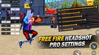 10 Pro Settings  Sensitivity  Fire Button 100 Working 😱  Auto Headshot Setting 🔥  Free Fire [upl. by Oizirbaf]