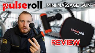 PULSEROLL MINIGUN  Mini massage gun REVIEW [upl. by Adair176]