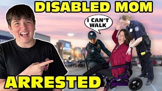 Kid Temper Tantrum Gets Disabled Mom Arrested Original [upl. by Nawtna]