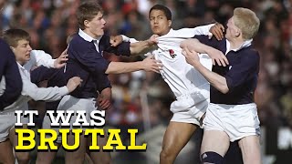 Rugbys Most Violent Match of ALL TIME  Scotland vs England 1990 [upl. by Eceerehs394]