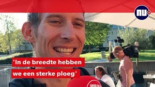 Poels en Mollema kijken uit naar hel van een slotklim bij WK [upl. by Onitnerolf]