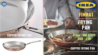 IKEA FINMAT Copper Frying Pan Review [upl. by Yrennalf]