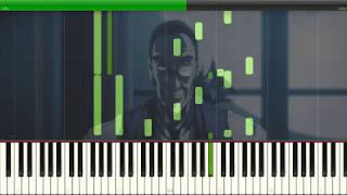 Dogs Barking Bernadottes Death  Hellsing Ultimate OST Piano Tutorial Synthesia [upl. by Dorn]