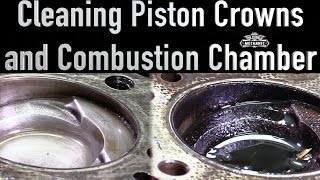 Removing Carbon From Piston Cylinder Walls and Block Deck [upl. by Savory]