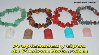 Propiedades y tipos de piedras naturales [upl. by Shaefer]