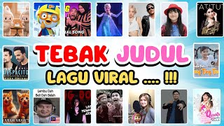 TEBAK JUDUL LAGU TIK TOK VIRAL despacitotang ting tungtatitut APT Bruno Mars dan roseding dong [upl. by Noemad]