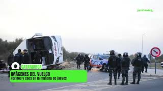 Impresionante vuelvo de un colectivo frente al Mercado de Abasto [upl. by Aroel820]