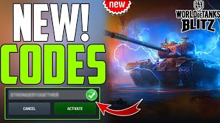 NEW ⚠️World Of Tanks Blitz Bonus Codes  WOT Blitz Codes  wot Codes 2024 [upl. by Nerok]