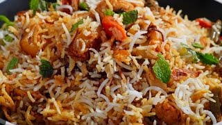 VEG DUM BIRYANI Quick And Easy HYDERABADI VEG DUM BIRYANI Tarkari ki biryani fairykitchen [upl. by Bendite]