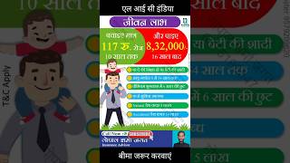 Lic jeevan labh policy details lic shorts [upl. by Hadsall665]