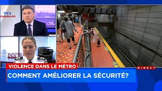 Violence dans le métro comment améliorer la sécurité  Entrevue avec Joanne Matte 13h [upl. by Aivekahs]