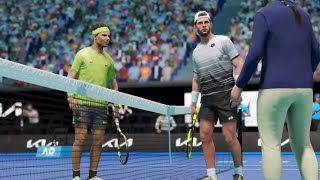 Rafael Nadal Vs Matteo Berrettini  Australian Open 2024  Quarter Final  Grand Slam  AO Tennis 2 [upl. by Oirad]