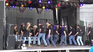 Auftritt LINDI SHUFFLE Line Dance Country Linedancer BerlinBrandenburg [upl. by Mabel]