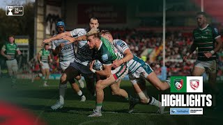 Highlights Leicester Tigers v Gloucester Rugby  Gallagher Premiership 2425 Round 5 [upl. by Narton]