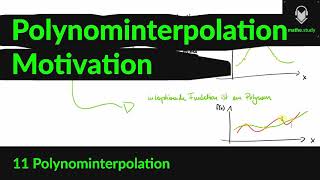 ▶ Polynominterpolation  Motivation 22  by MATHEstudy [upl. by Shanta]