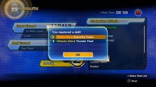 How To Unlock Thunder Flash and Destructive Fission Hakai In Dragon Ball Xenoverse 2 [upl. by Casimire]