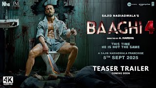 BAAGHI 4  Concept Trailer  Tiger Shroff  Triptii Dimri  SajidNadiadwala’s  A Harsha  2024 [upl. by Karin]