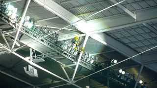 Jaxson de Ville Bungee Jumping from the Top of Wembley Stadium [upl. by Ahsinawt]