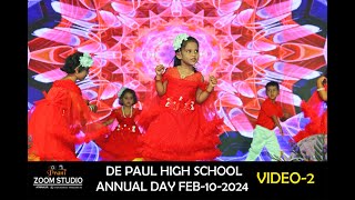 DE PAUL SCHOOL KARIVENA ANNUAL DAY VIDEO 2 [upl. by Kenleigh473]