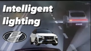 2025 Tucson front intelligent lighting  how does it work [upl. by Suixela]