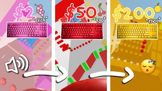 roblox asmr 🌙 MY KEYBOARD GETS MORE EXPENSIVE EACH TOWER [upl. by Ielarol322]