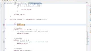 Java Collection Implementing ArrayList  part 4 [upl. by Arikat966]