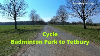 Cycle Badminton Park to Tetbury via Alderton amp Sherston [upl. by Ecad539]