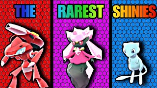 The Top 25 Rarest Shiny Pokémon of All Time [upl. by Hovey847]