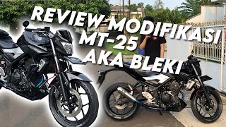 REVIEW MODIF TIDAK HEDON Ft KNALPOT VILLAN PRO1 FAKBOY PROJECT MT25 Eps1 [upl. by Tomkin]