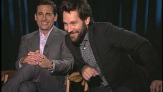 Steve Carell and Paul Rudd Interview for DINNER FOR SCHMUCKS [upl. by Rybma]