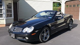 2003 Mercedes  Benz SL 500 TourReview [upl. by Lipfert291]