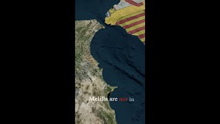 Why these Spanish cities are not protected by NATO shorts maps geopolitics countriesoftheworld [upl. by Mikahs359]