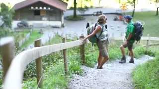 Jungfrau Campsite Lauterbrunnen Switzerland  Eurocampcouk [upl. by Wappes]